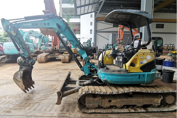 Rental Of Standard 4/5 Ton Mini Excavator With Breaker, Bucket And Steel Track Only